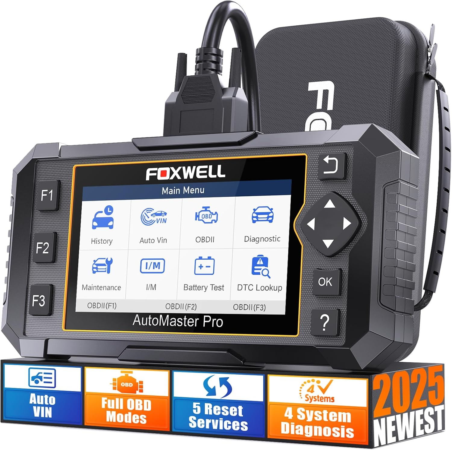 Detalle de FOXWELL NT614 Elite OBD2 Scanner with 5 Resets