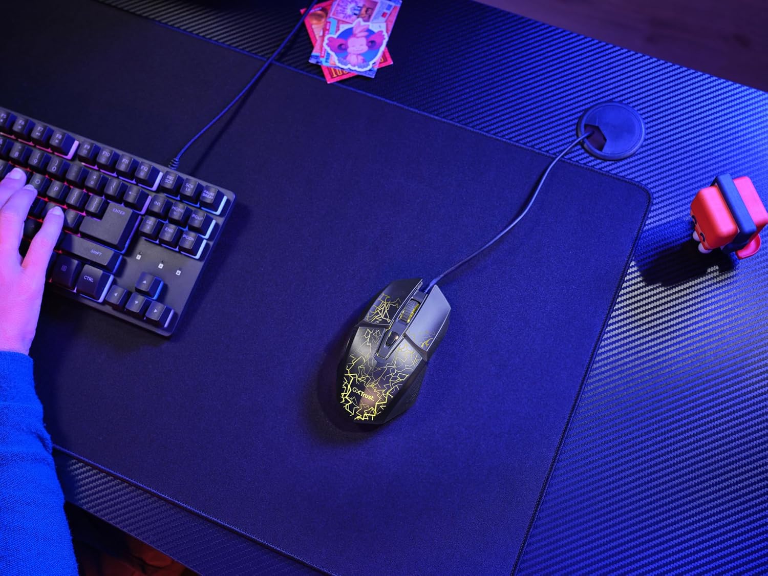 Thumbnail 6 de GXTrust 1113 Vylax: mouse gaming USB con LED multicolore, DPI 200–6400 e 6 pulsanti programmabili