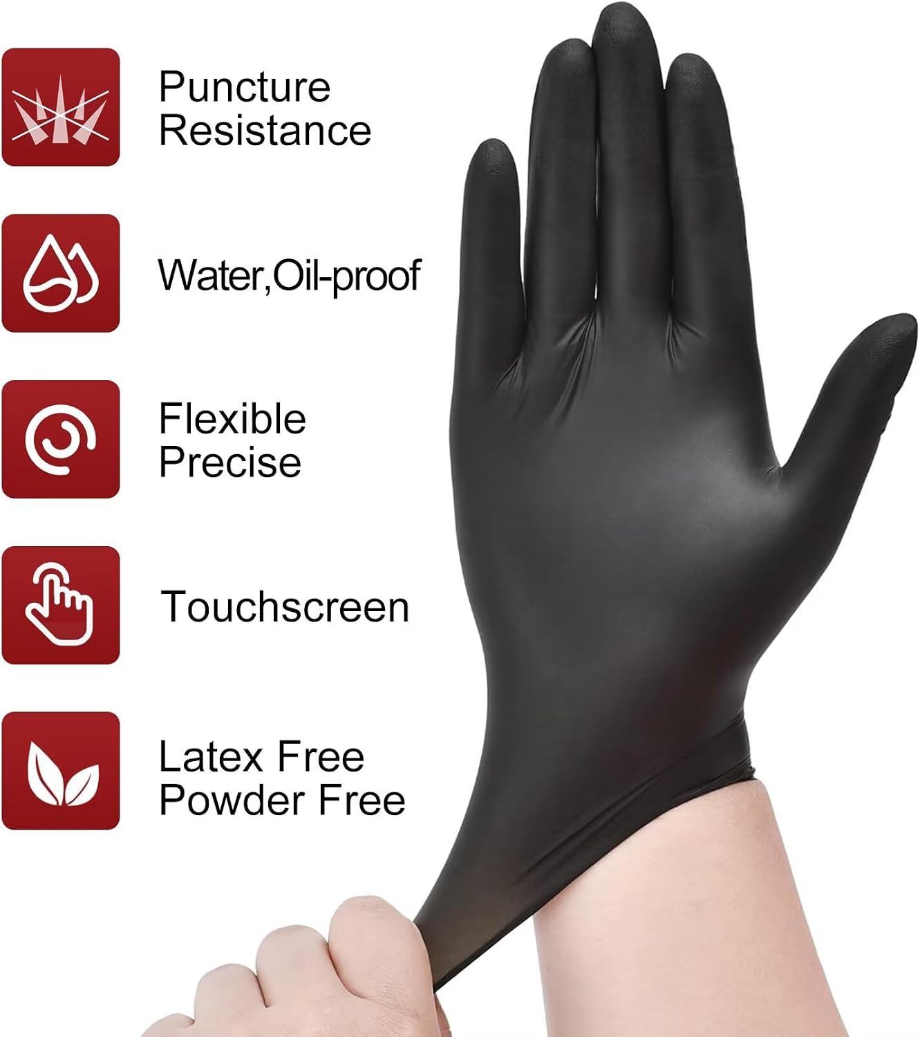 Detalle de NEOTRIL Nitrile Disposable Gloves, 6 mil