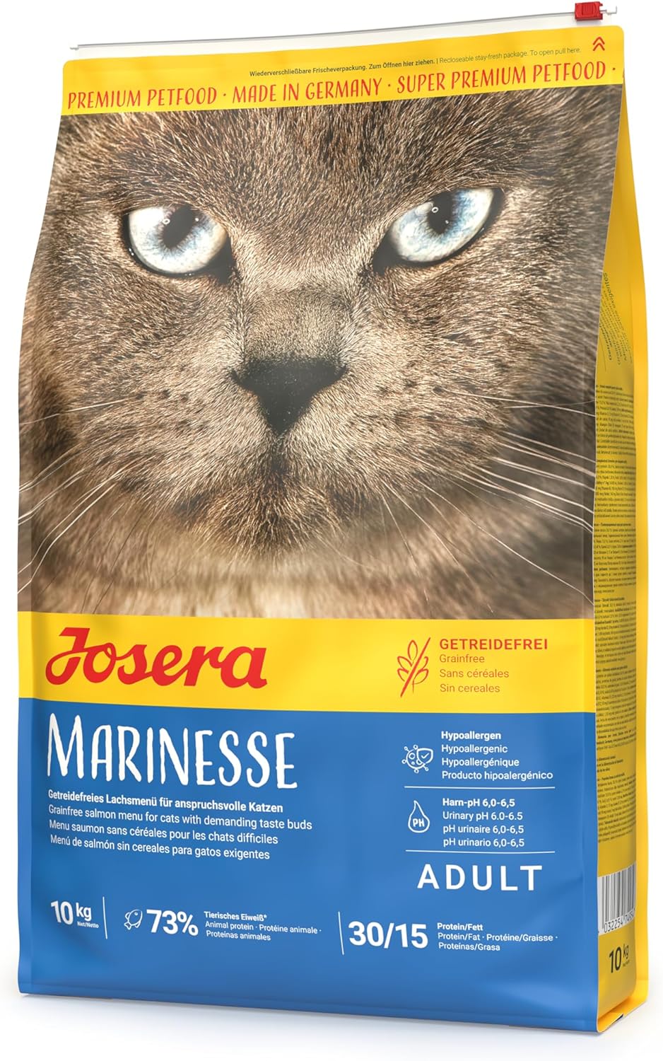 Detalle de Josera Marinesse: Pienso Hipoalergénico para Gatos 🐱 - 10 kg