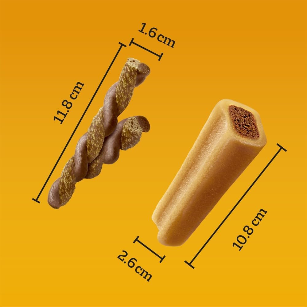 Thumbnail 6 de Pedigree Multipack 780 g – Friandises pour Chien : Mega Box avec 24 Rodeo Duos Poulet et Bacon et 4 Jumbone Bœuf et Volaille