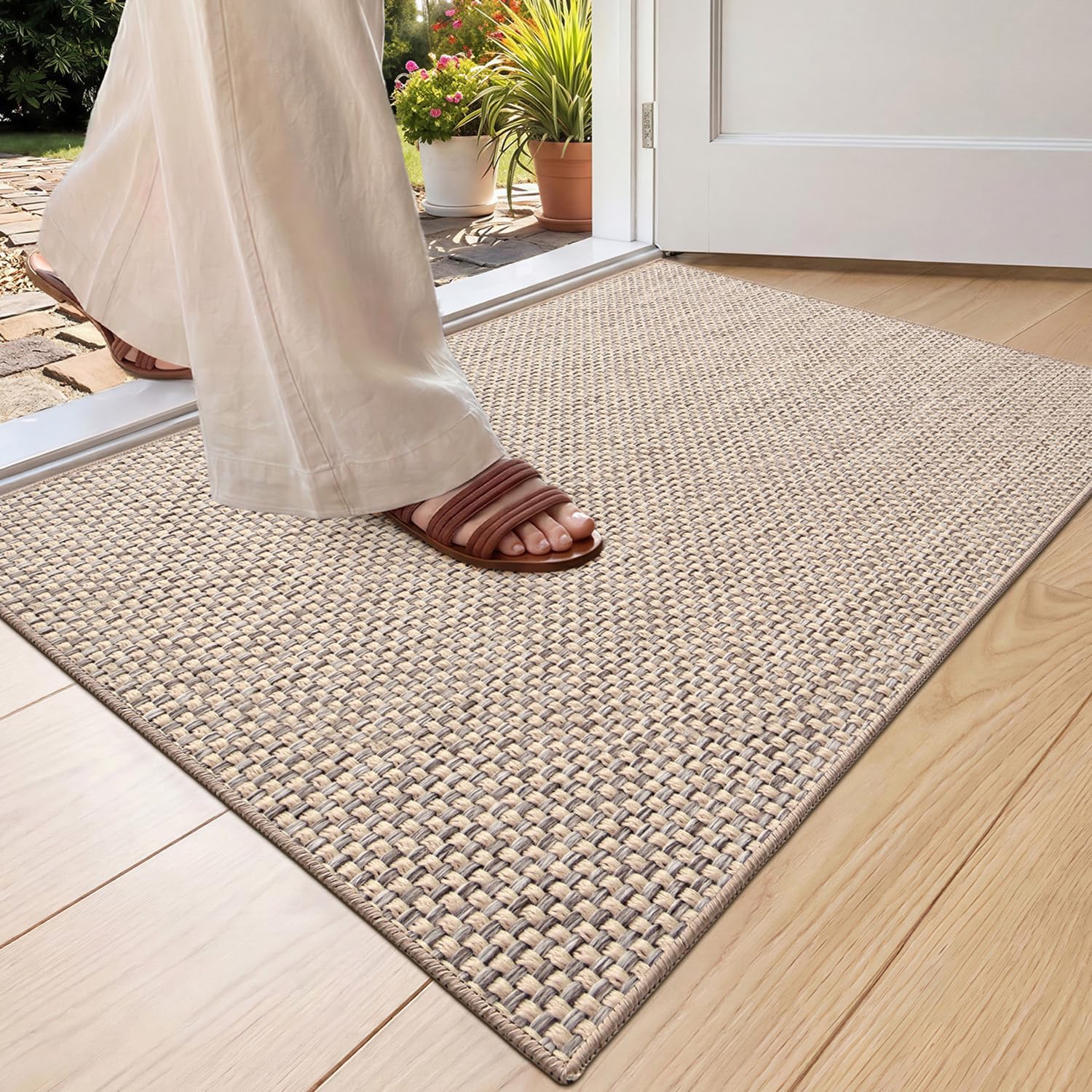 Detalle de COLOR&GEOMETRY Small Door Mat 43x75cm