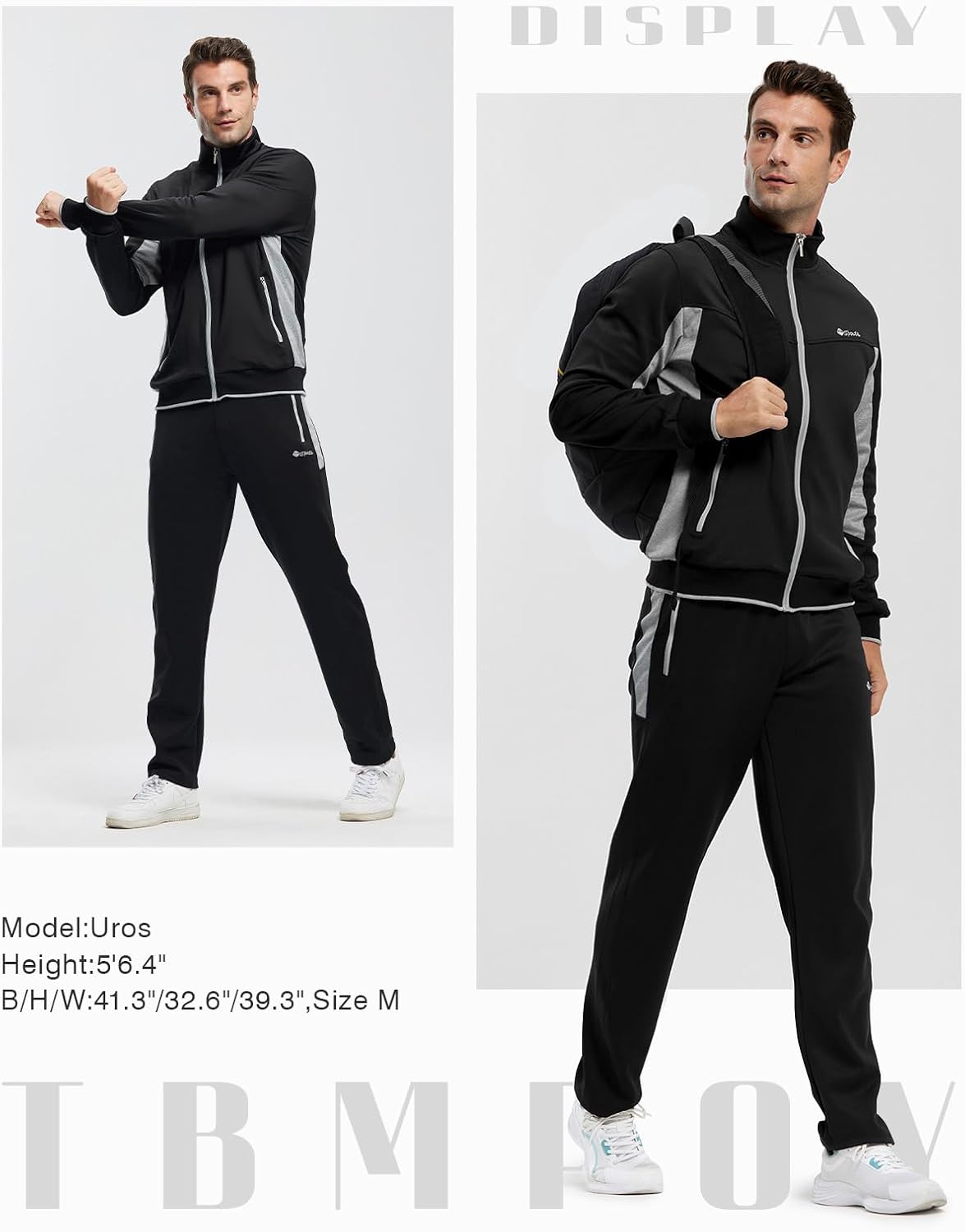 Thumbnail 6 de TBMPOY Men’s Tracksuits Lightweight 2-Piece