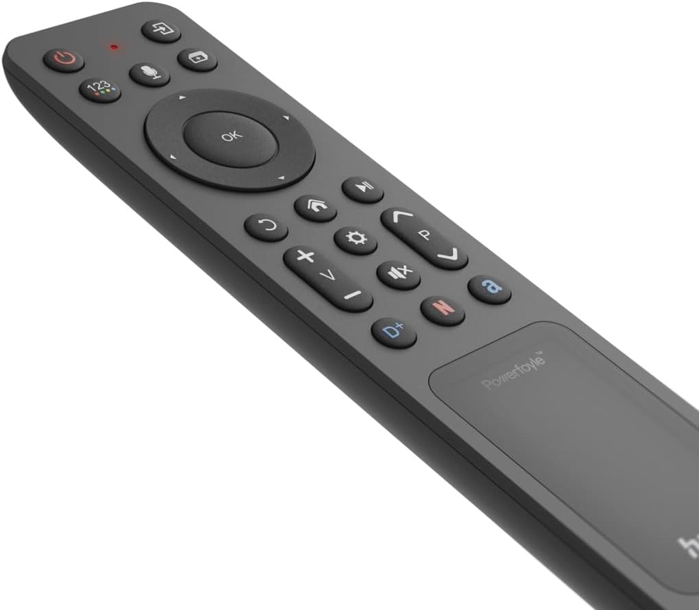 Detalle de Hama Bluetooth-Fernbedienung für Samsung Smart TV (Solar, Lernmodus, Streaming-Tasten, Multi View)