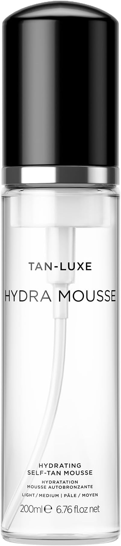 Detalle de TAN-LUXE HYDRA-MOUSSE Mousse Autobronceadora 🧴 Vegano y cruelty-free