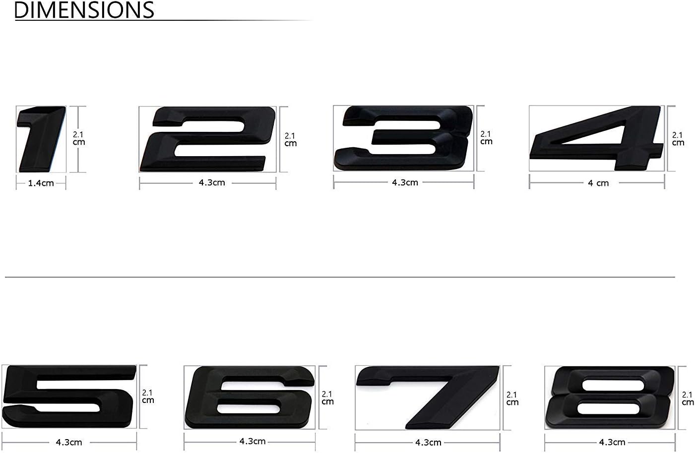 Detalle de MCK Auto 120d Black Glossy Rear Boot Logo Back Badge Emblem for 1 Series F20/F21/F40 E81/E82/E87/E88