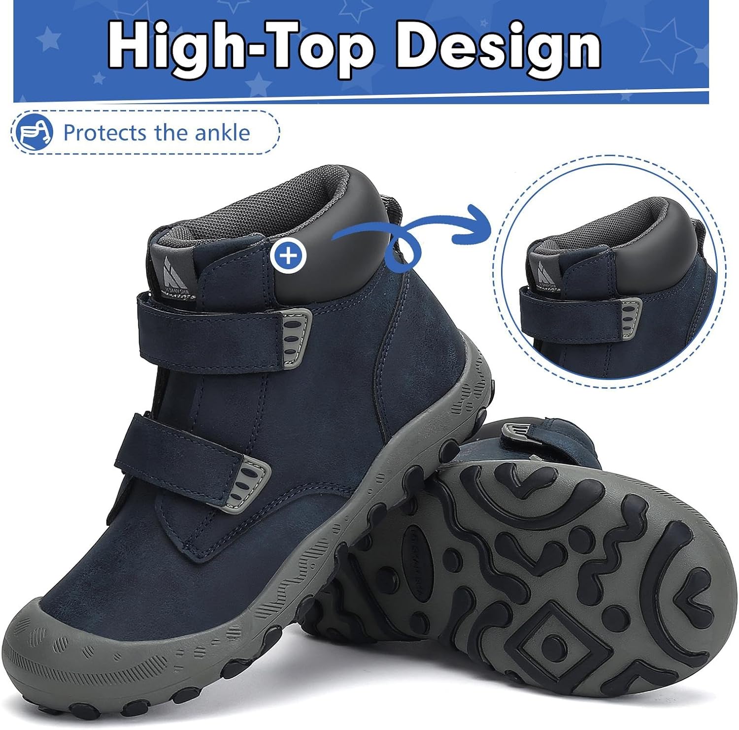 Thumbnail 6 de Mishansha Kinder Wanderschuhe – griffige Allround-Schuhe für Kinder von 24 bis 38