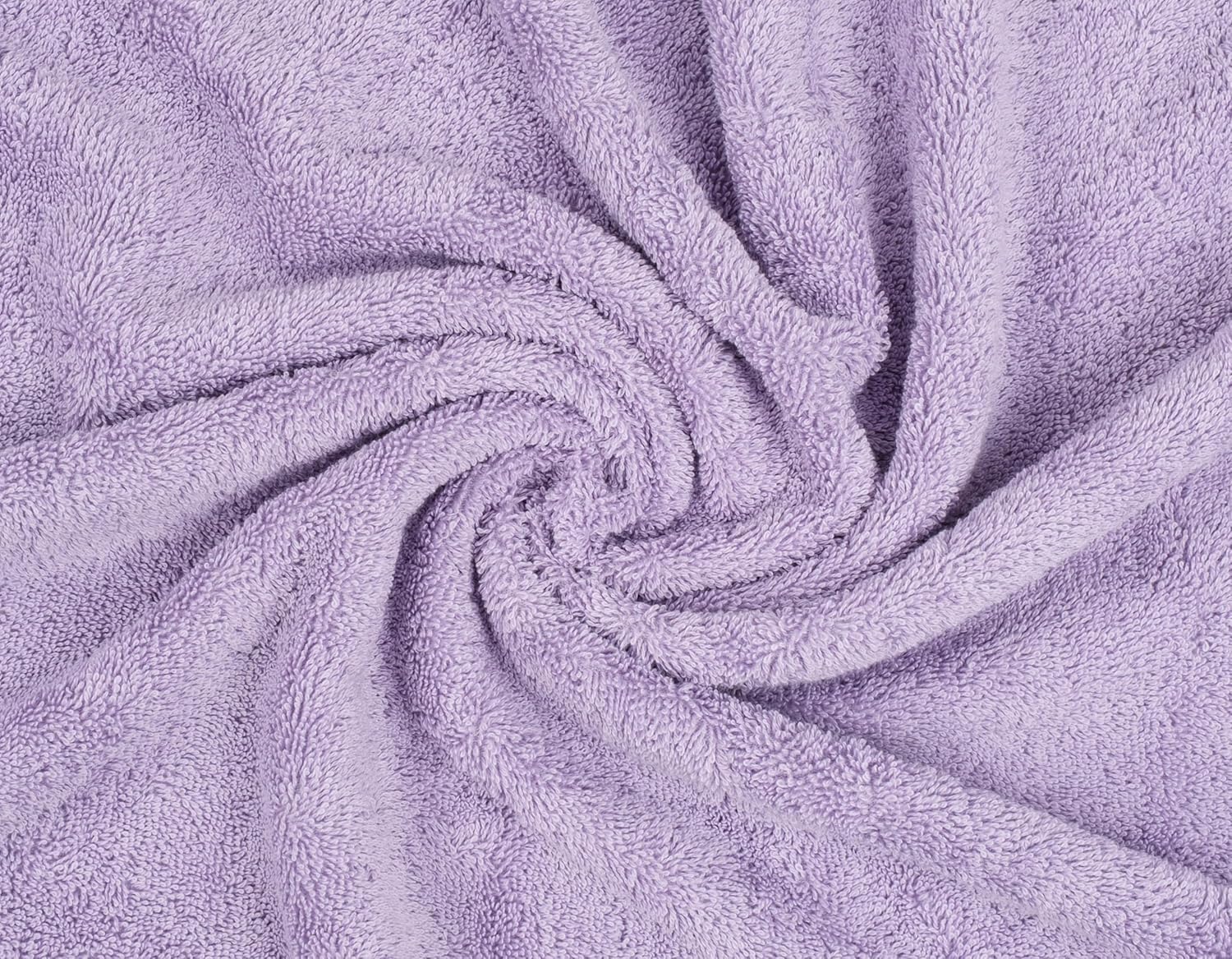 Thumbnail 4 de American Soft Linen 6-Piece Luxury Turkish Towel Set (Lavender) — 100% Cotton, 600 GSM