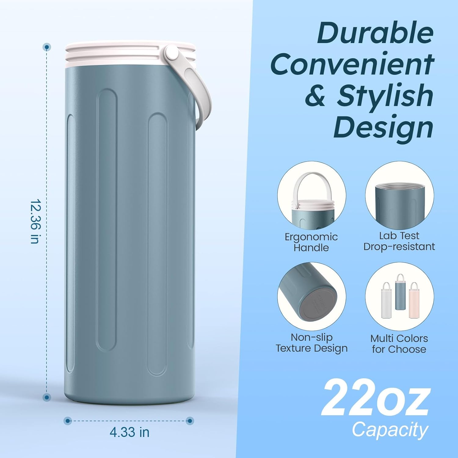 Thumbnail 3 de Portable Breast Milk Cooler for Outdoor – 22oz Capacity, 360° Cooling