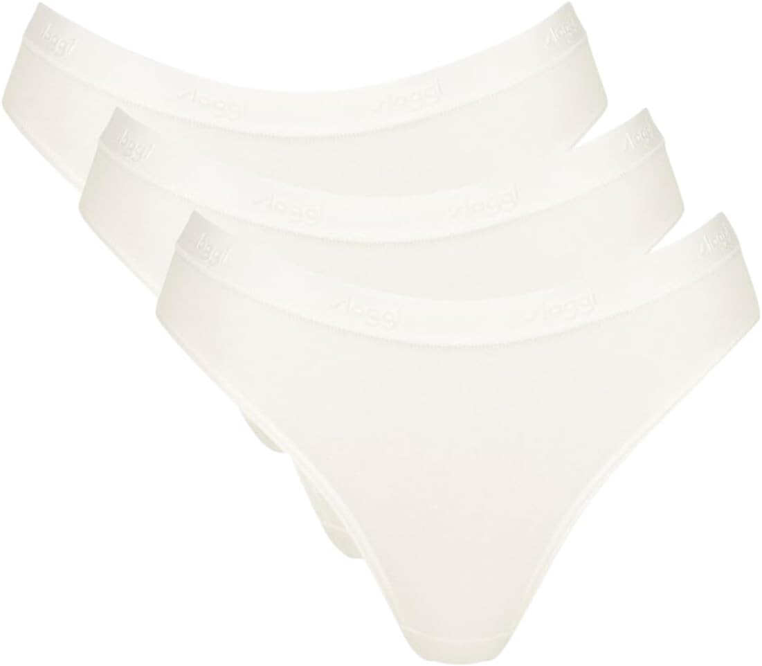 Detalle de Sloggi Women's Go Casual High Leg 3p underwear – Pack of 3
