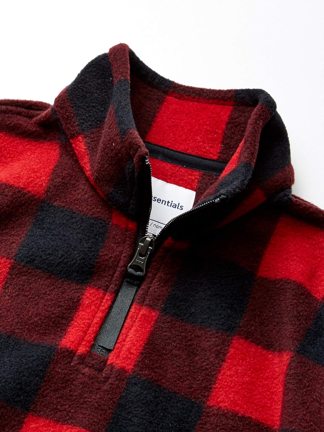 Detalle 2 de Amazon Essentials Boys and Toddlers' Polar Fleece Quarter-Zip Pullover Jacket — a practical everyday layer