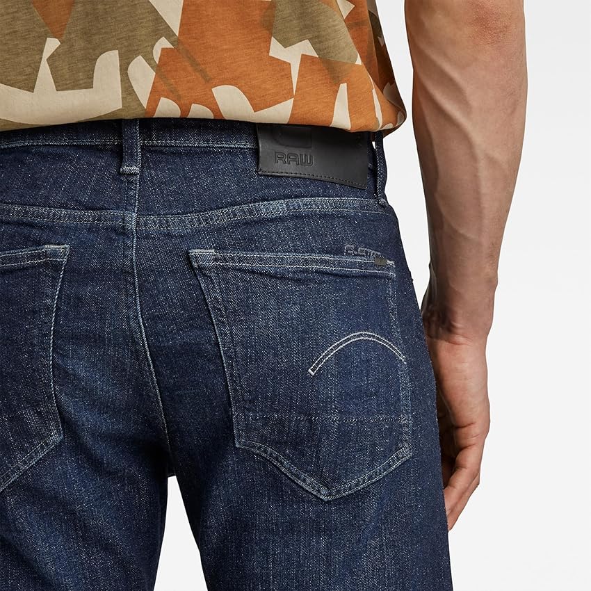Detalle 2 de G-Star 3301 Slim Fit Jeans 29W 30L azul