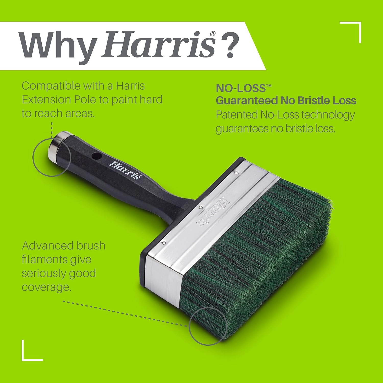 Thumbnail 4 de Harris Seriously Good woodwork paint brush for shed & fence, 5in