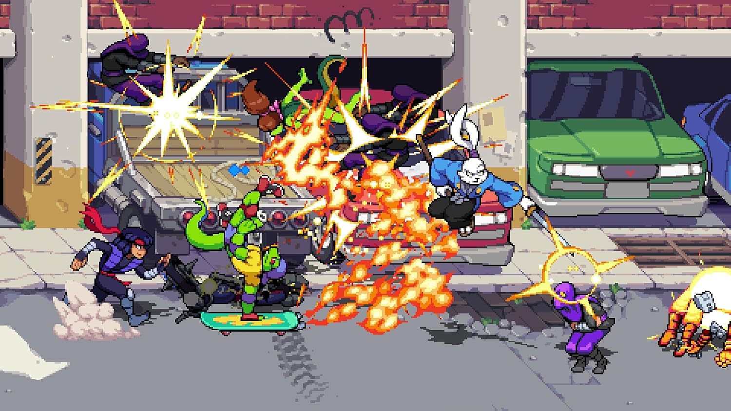 Detalle de Teenage Mutant Ninja Turtles: Shredder's Revenge Ultimate Edition voor Nintendo Switch
