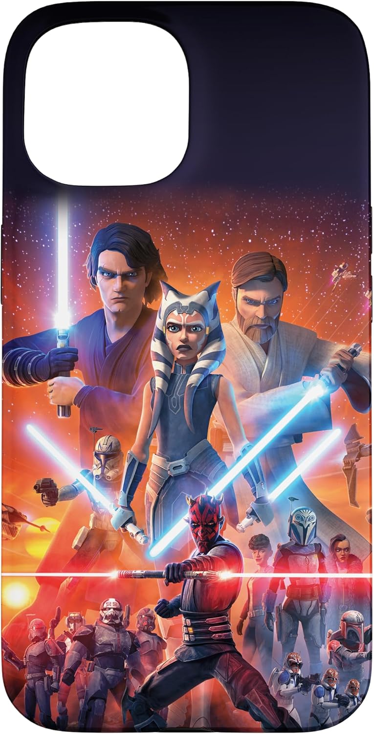 Thumbnail 5 de Custodia protettiva in stile portafoglio Star Wars The Clone Wars per iPhone 13 Pro Max