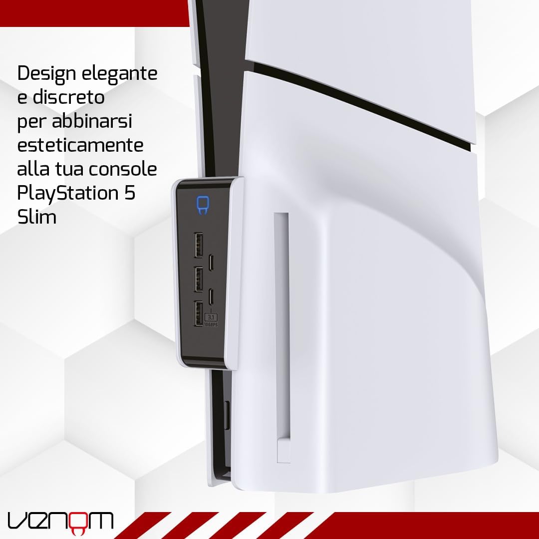 Thumbnail 2 de Hub USB Venom per PS5 Slim 5 porte