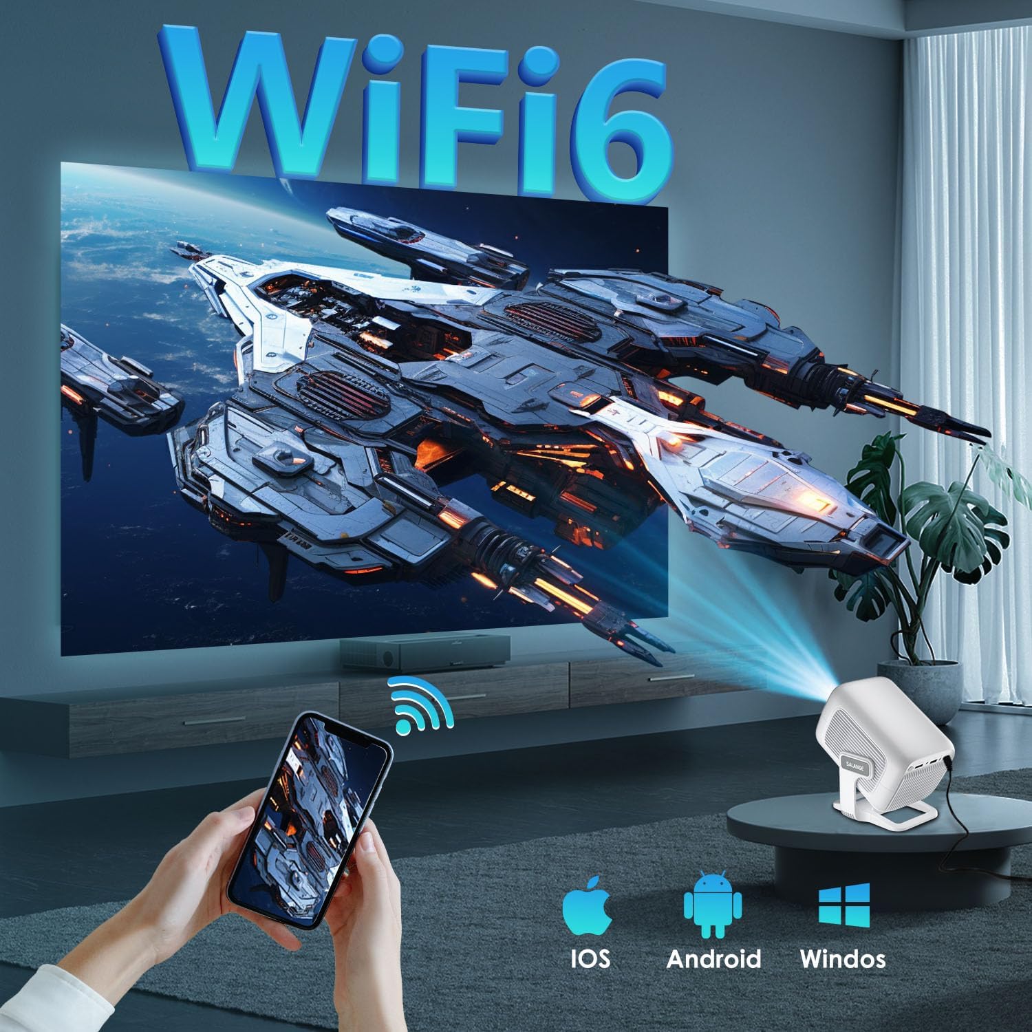 Thumbnail 5 de Salange Smart Projector 15,000 lumens