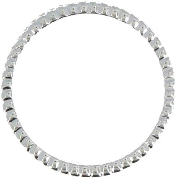 Thumbnail 2 de Bague Anneau Argent 925 Zébrée — LES POULETTES BIJOUX