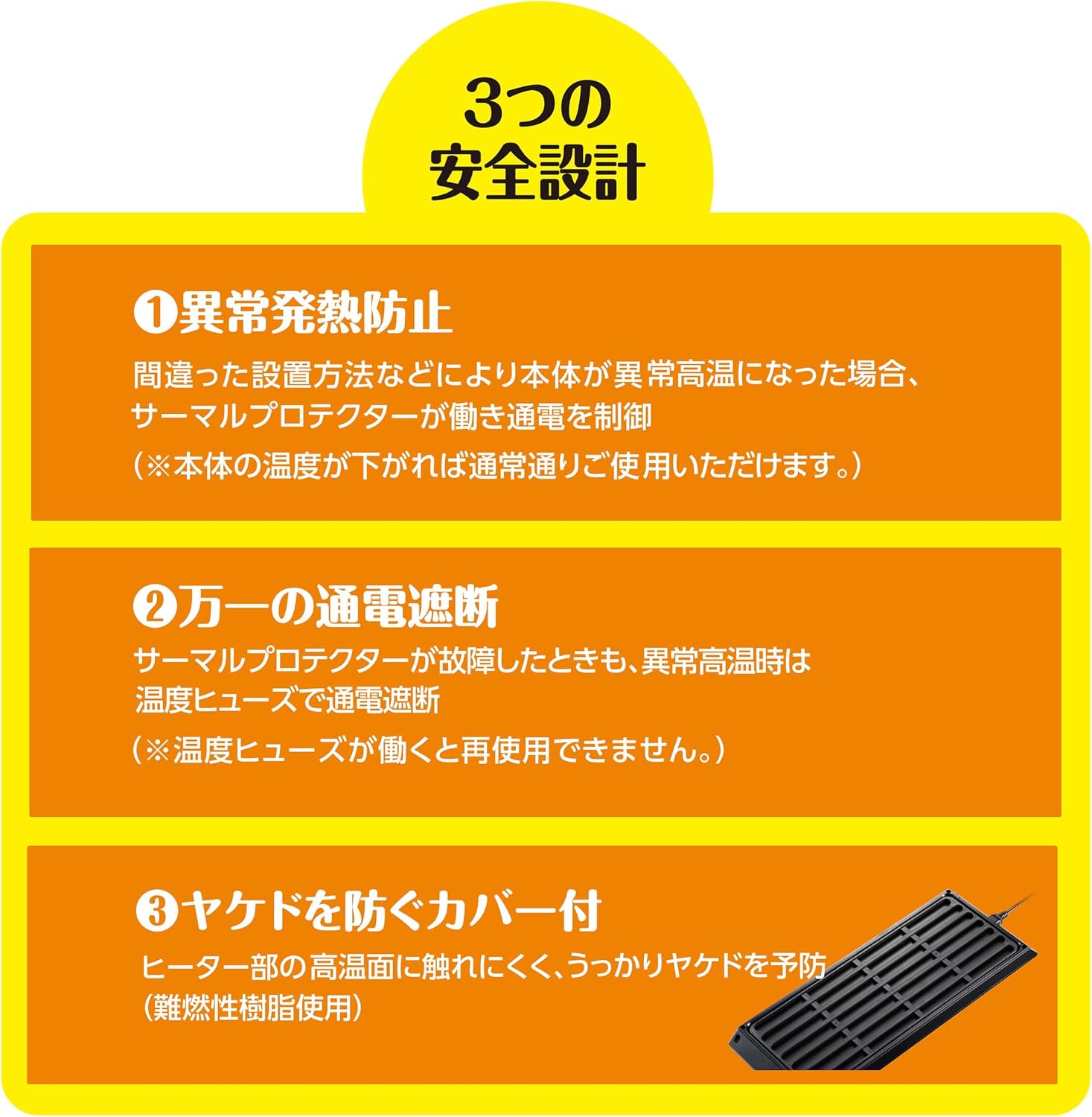 Detalle de EXO TERRA ヒーティングトップ L 爬虫類・両生類用ケージ上部ヒーター 55W・薄型設計
