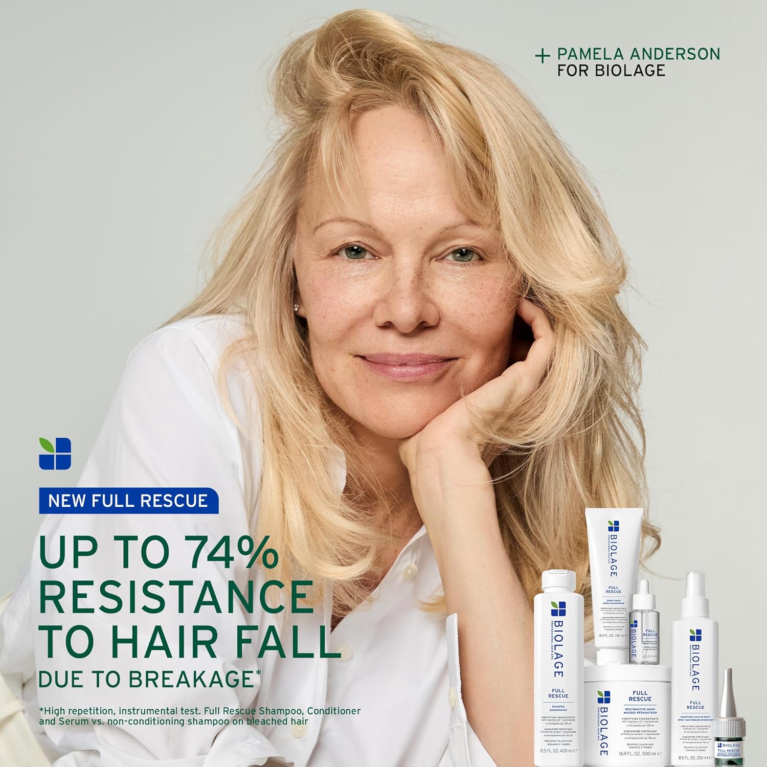Thumbnail 3 de Biolage Full Rescue Fortifying Shampoo (400ml) with rosemary oil & niacinamide
