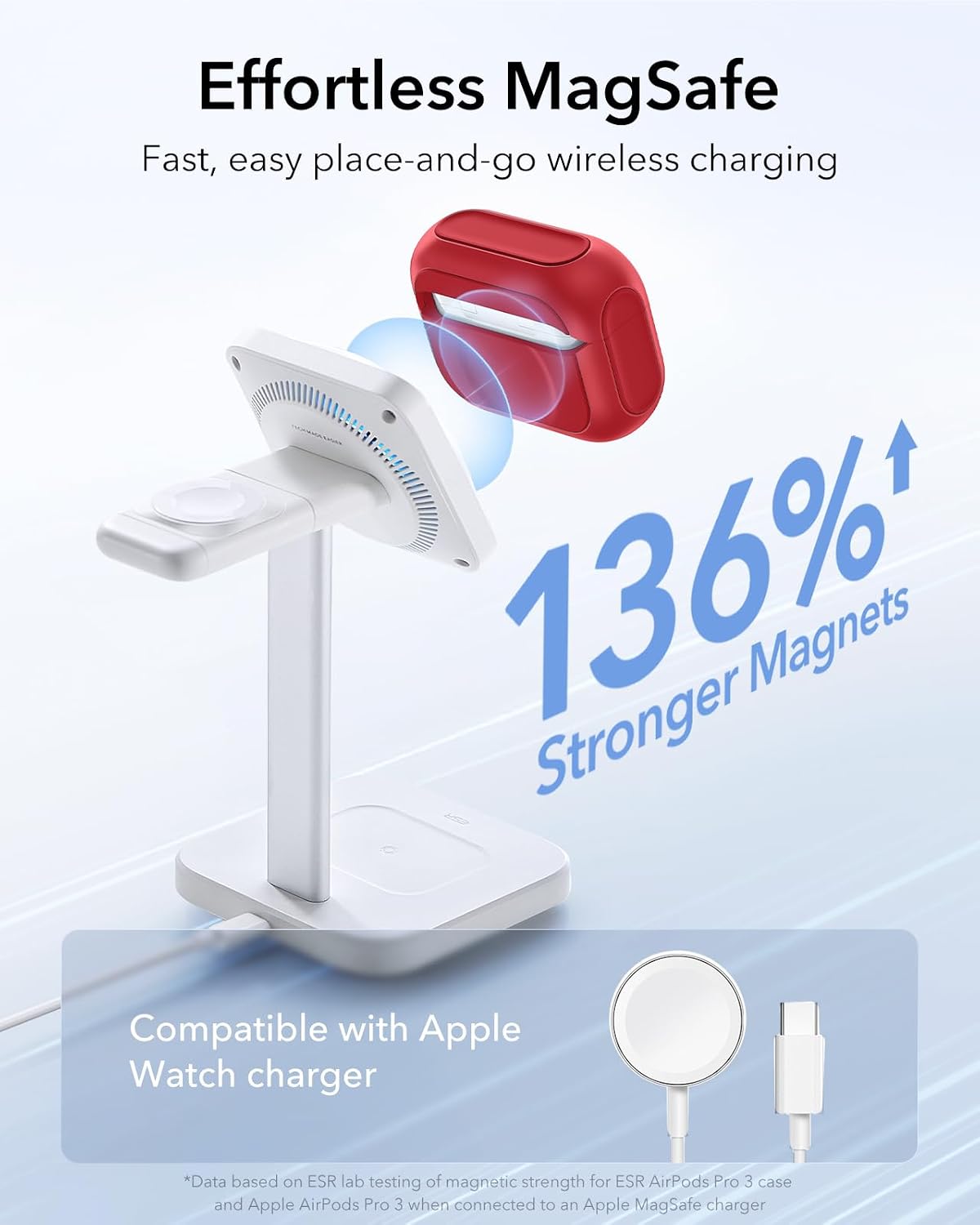 Thumbnail 4 de ESR Coque AirPods Pro 3 protection intégrale compatible MagSafe