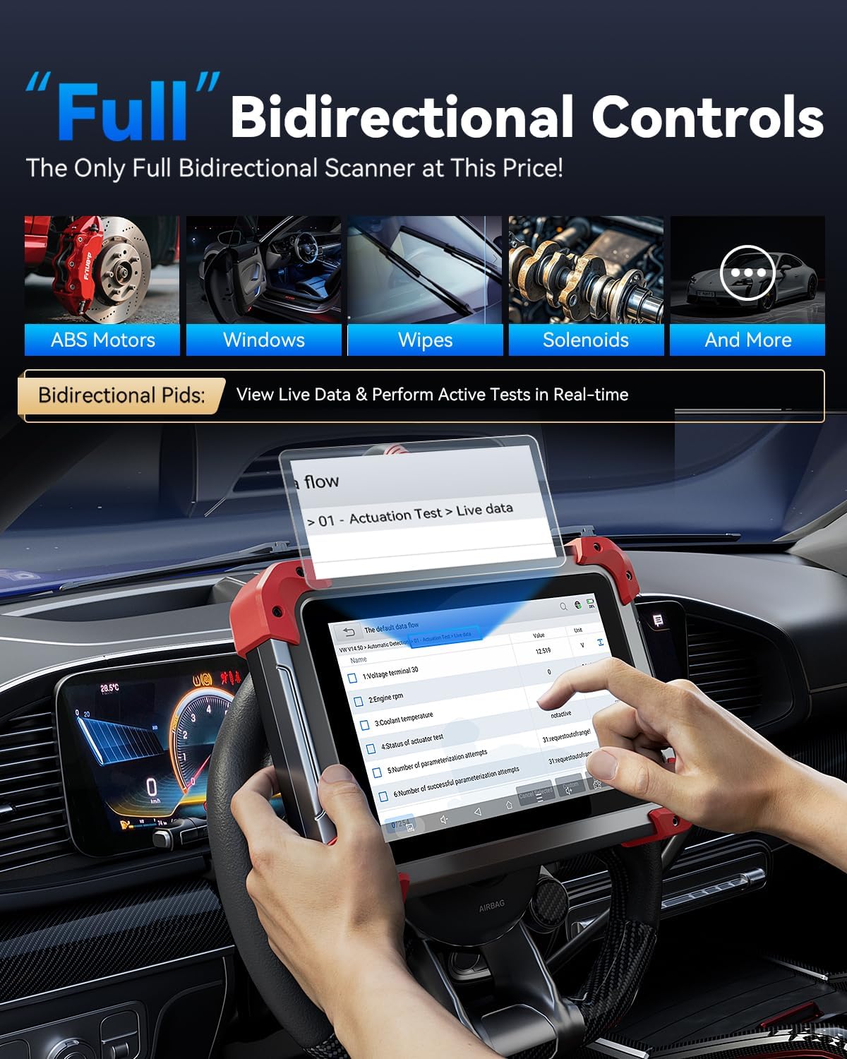 Thumbnail 3 de XTOOL D7 OBD2 Bidirectional Scanner, V2.0