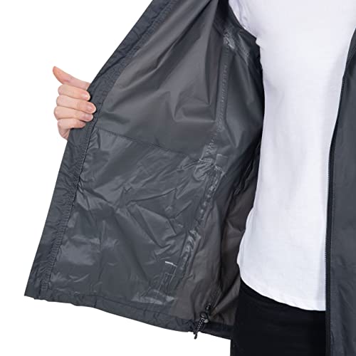Thumbnail 8 de Trespass Unisex Waterproof Packaway Jacket Qikpac Flint – Size L