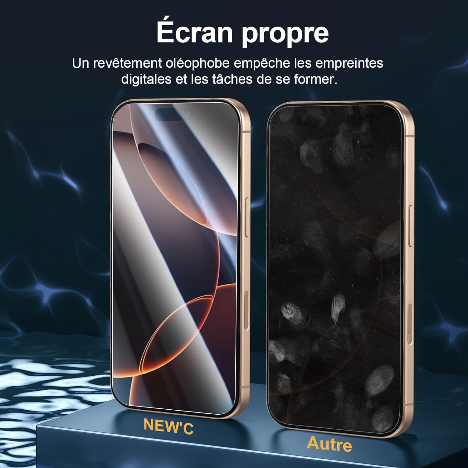 Thumbnail 4 de NEW'C 6.3-inch screen protector for iPhone 17