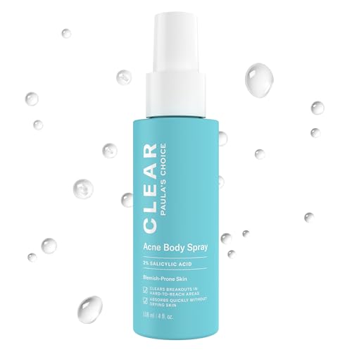 Imagen de Paula's Choice CLEAR Salicylic Acid Exfoliating Body Acne Spray, 4 Fl Oz en OfertitasTOP