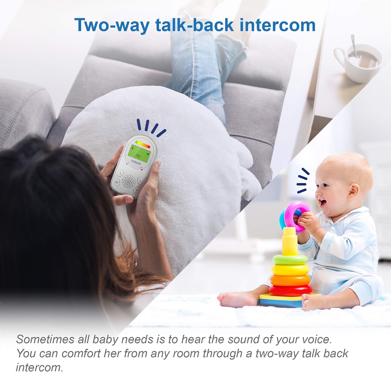 Thumbnail 5 de VTech AM706-1W baby monitor 1,000 ft range