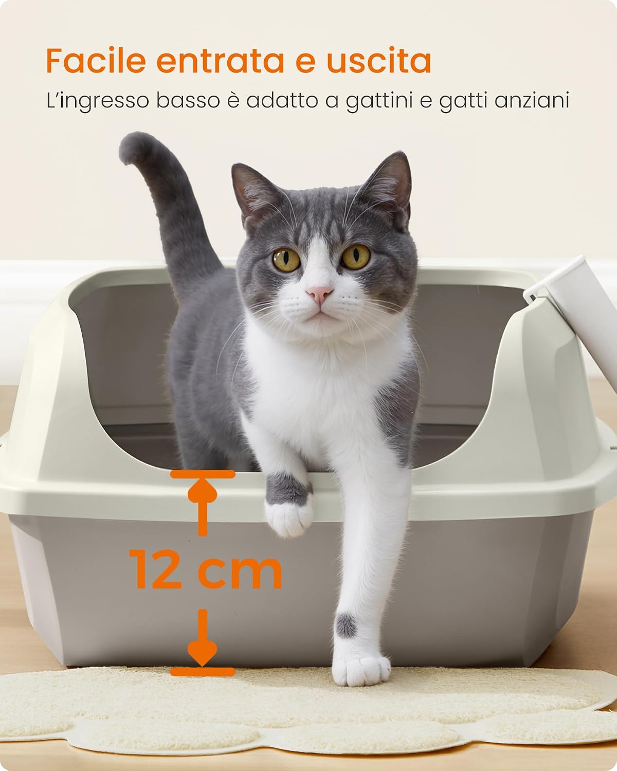Thumbnail 5 de Feandrea Vassoio Lettiera XL con Bordi Alti
