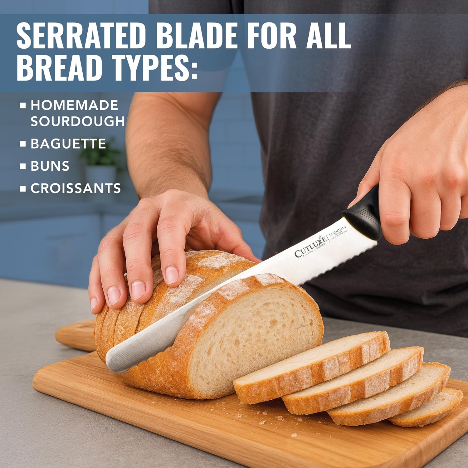 Detalle 2 de Cutluxe Bread Knife 10-inch
