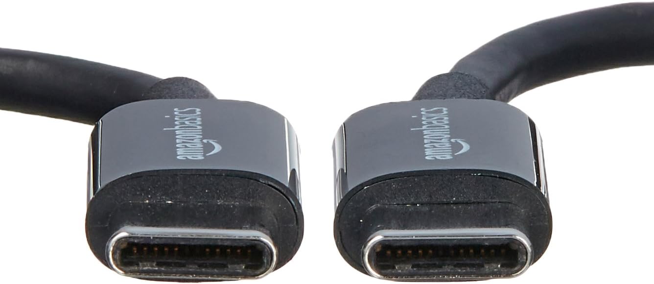 Detalle de Amazonベーシック L6LUC025-CS-R USB-C 2.0ケーブル 1.83m・最大15W・480Mbps