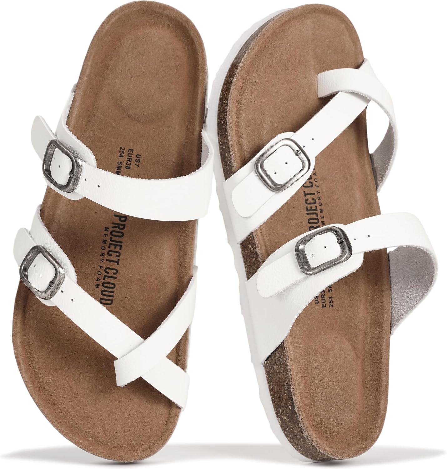 Detalle 2 de Project Cloud Lian Leather Sandals 2026