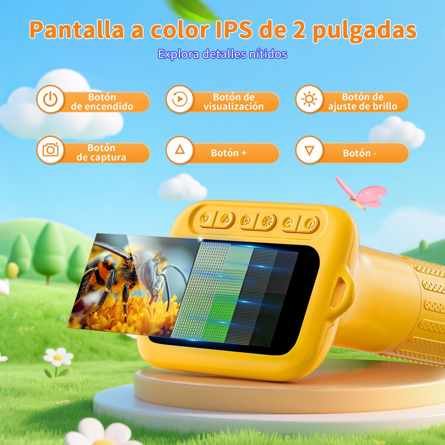 Thumbnail 1 de SKYBASIC Microscopio Digital 1000x