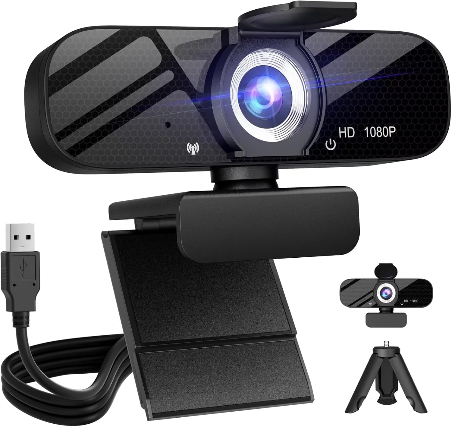 Detalle de Tewiky Full HD Webcam 1080P