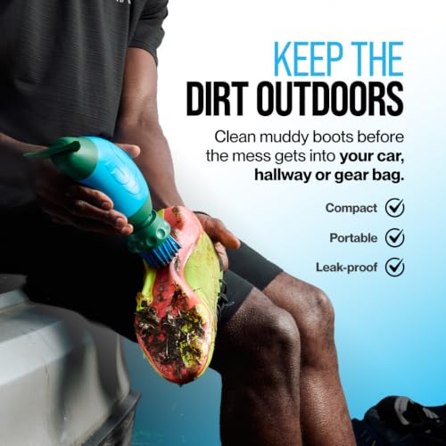 Detalle de BootBuddy Shoe & Boot Cleaner Brush – A practical 3-in-1 solution for muddy footwear