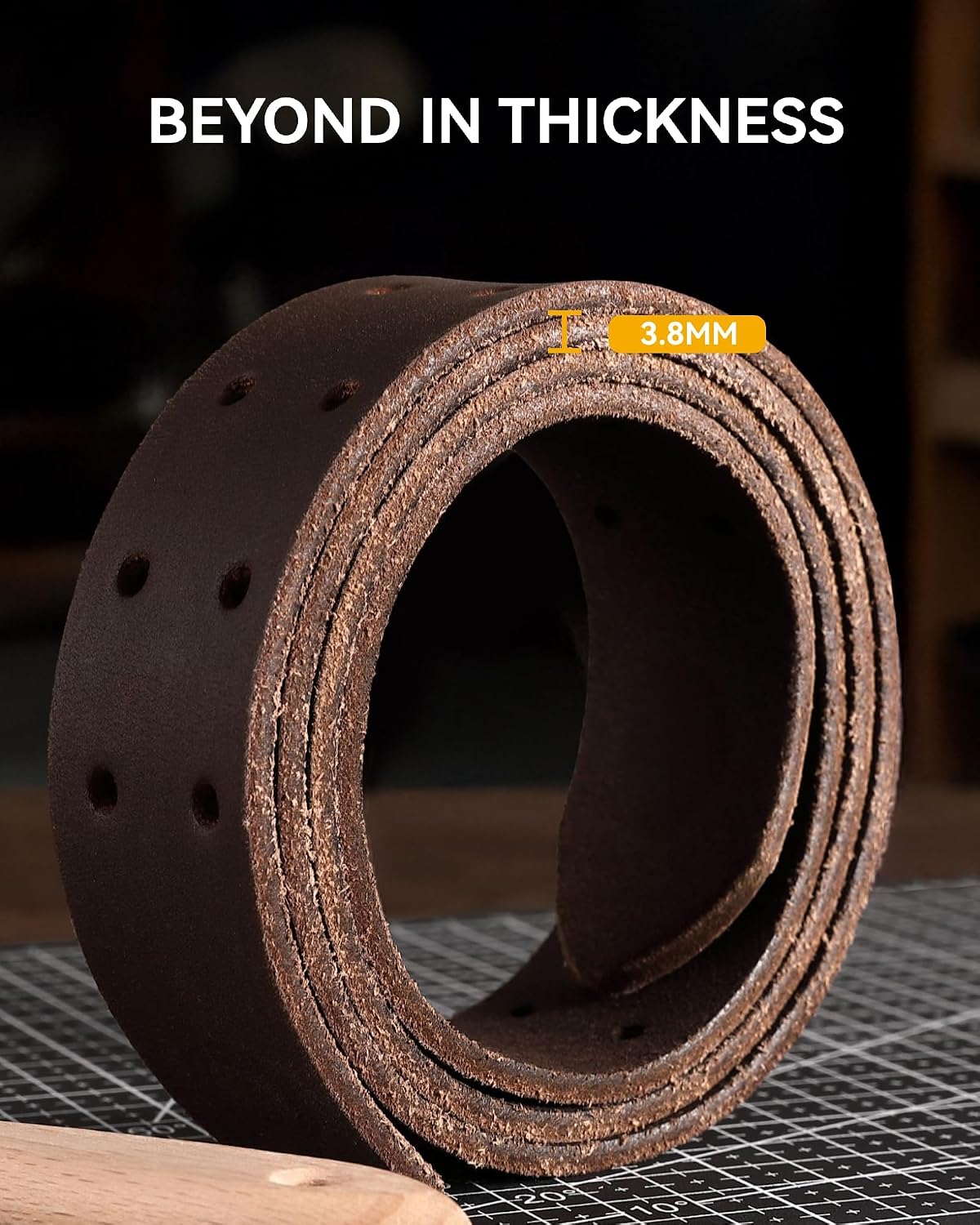 Thumbnail 4 de CHAOREN Work Belt, Full-Grain Leather