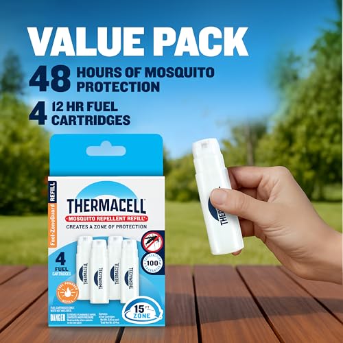 Thumbnail 6 de Thermacell Fuel-ZoneGuard Butane Refills (48-Hour) for Mosquito Repellers