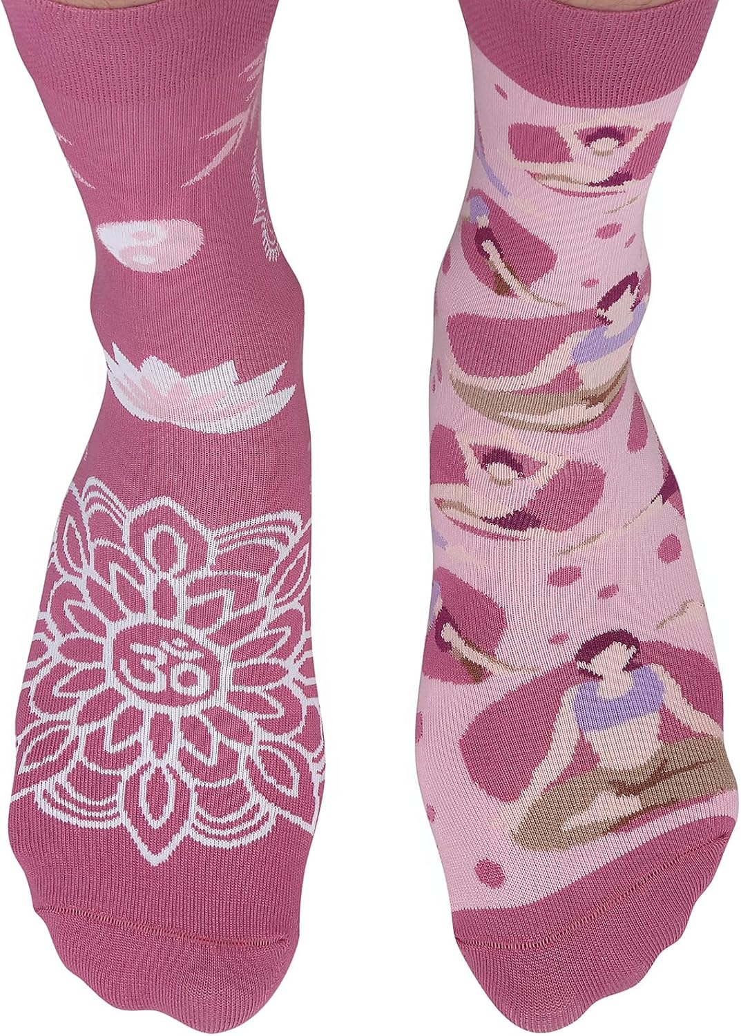 Thumbnail 4 de TODO Colours Lustige Socken mit Yoga‑Motiv 35‑46