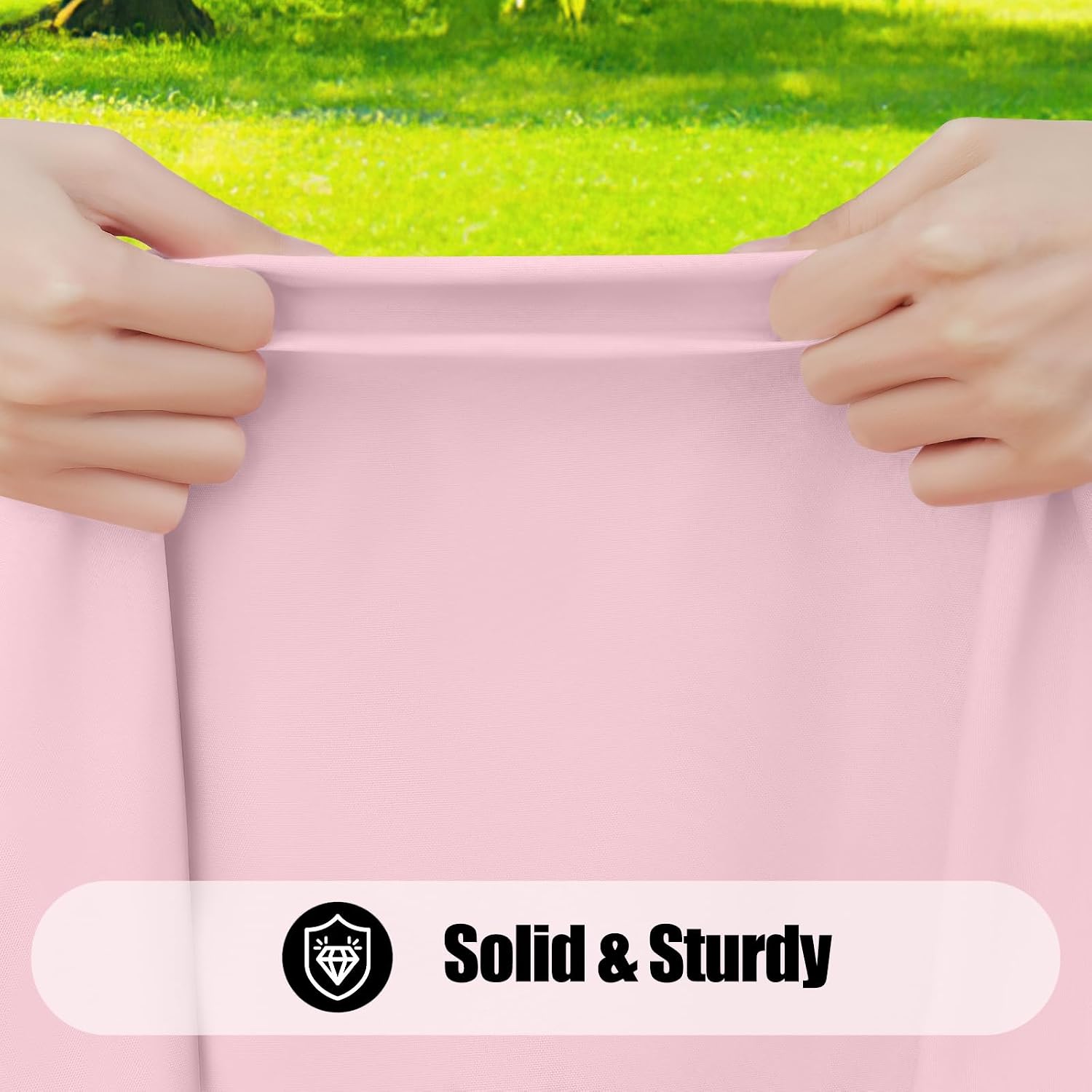 Detalle de Smiry Elastic Fitted Tablecloths, 30 x 72 in.