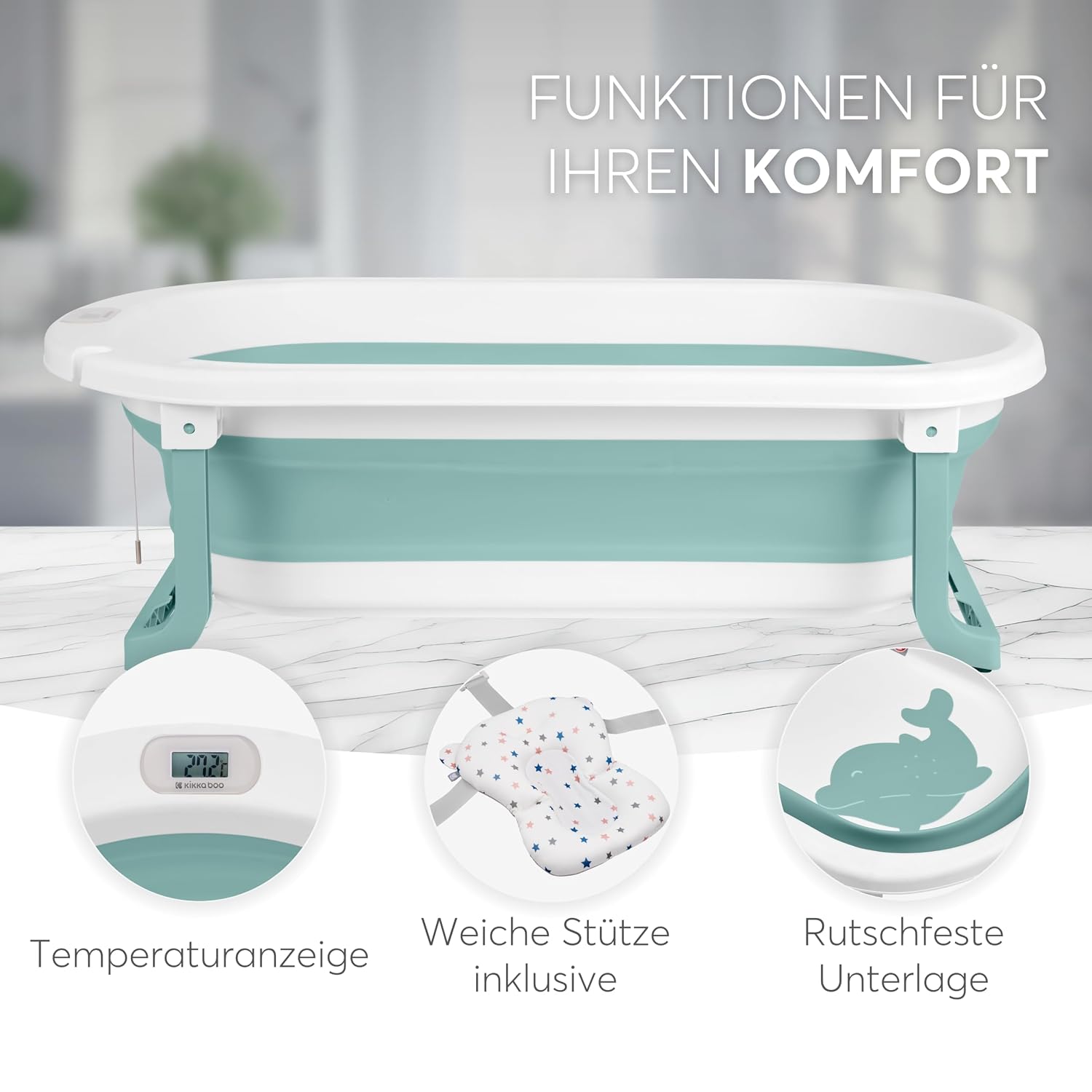 Thumbnail 3 de kikka boo WILLY Babybadewanne 1,6 kg