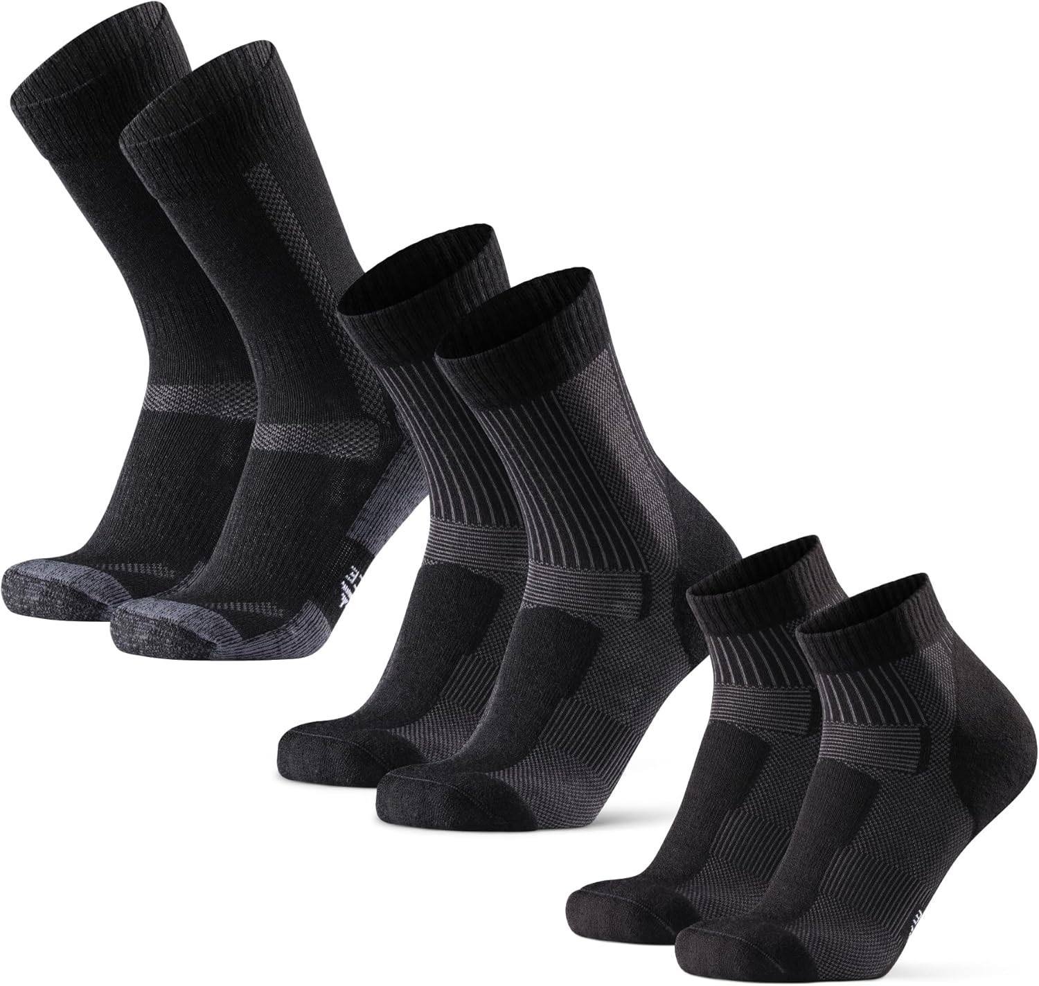Thumbnail 6 de DANISH ENDURANCE Calzini Trekking Lana Merino Unisex – set da 3 paia