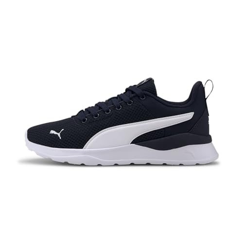 Detalle de PUMA Anzarun Lite Jr: sneakers leggere in mesh per bambini, Peacoat/Puma White (38 EU)