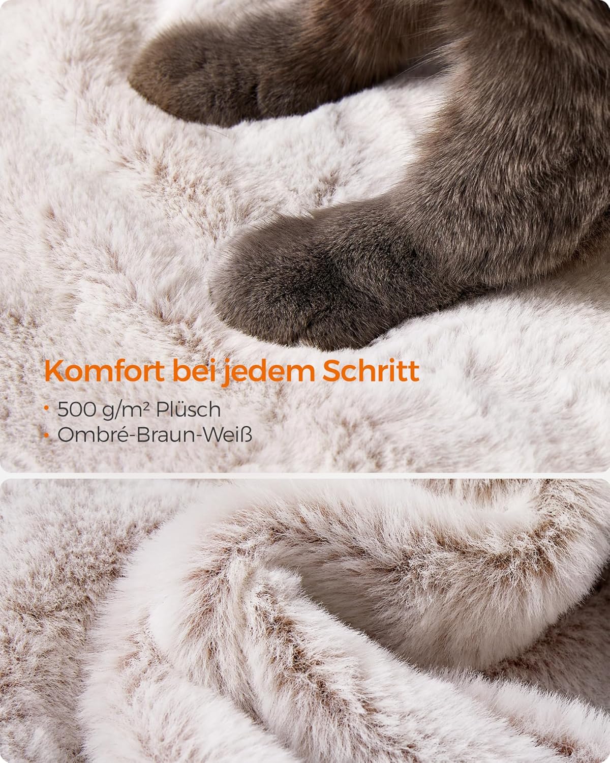 Detalle de Feandrea Kratzbaum 135 cm für große Katzen
