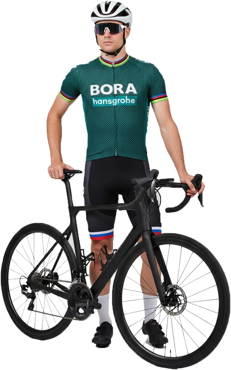 Thumbnail 5 de HOMTOL Rennrad Trikot Herren Kurzarm Radtrikot Set – atmungsaktiv, 3D-Gel-gefütterte Radhose