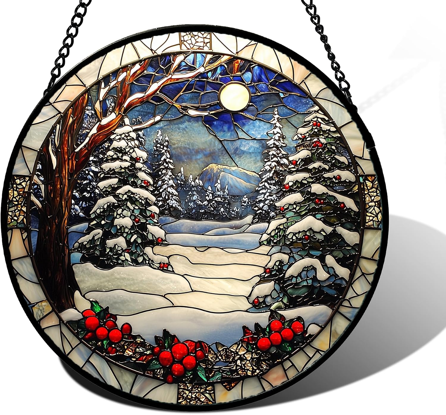 Detalle de Stained Glass Suncatcher 6.3-Inch