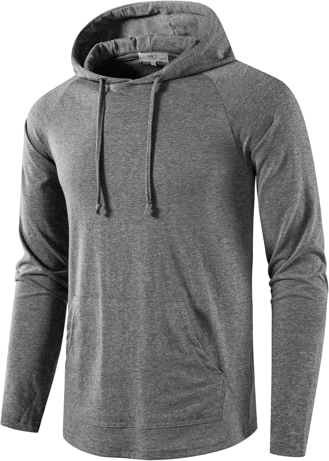 Detalle de SIR7 Men's Gym Workout Long Sleeve Hoodie