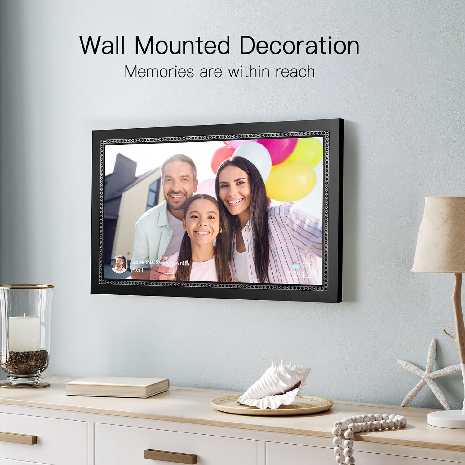 Detalle 2 de Humblestead 15.6" Digital Photo Frame 64GB WiFi