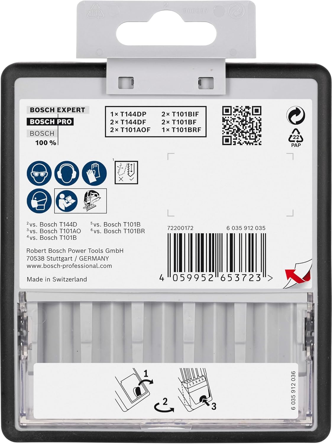 Thumbnail 3 de Bosch PRO Hardwood and Laminate : kit de 10 lames sauteuse 83 mm